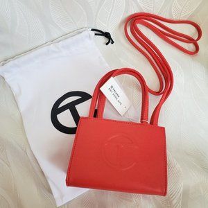 NWT Telfar Small Red Shopping Bag 100% Authentic